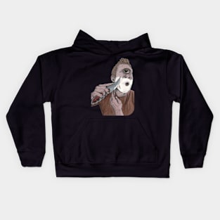 Mythical Cyclops Knife Shave Kids Hoodie